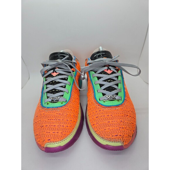 Nike LeBron 20 XX Chosen 1 Basketball Shoes Mens 8 Orange Athletic Court Sneaker